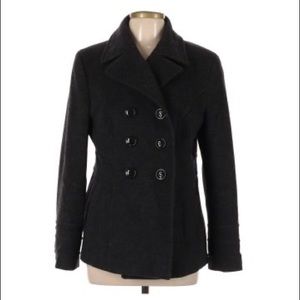 Cashmere/wool blend pea coat by St.John’s Bay